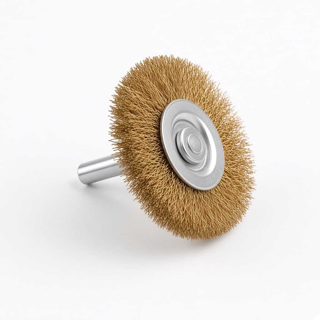 65 mm Crimped Wire Wheel Brush, 6 mm Shank