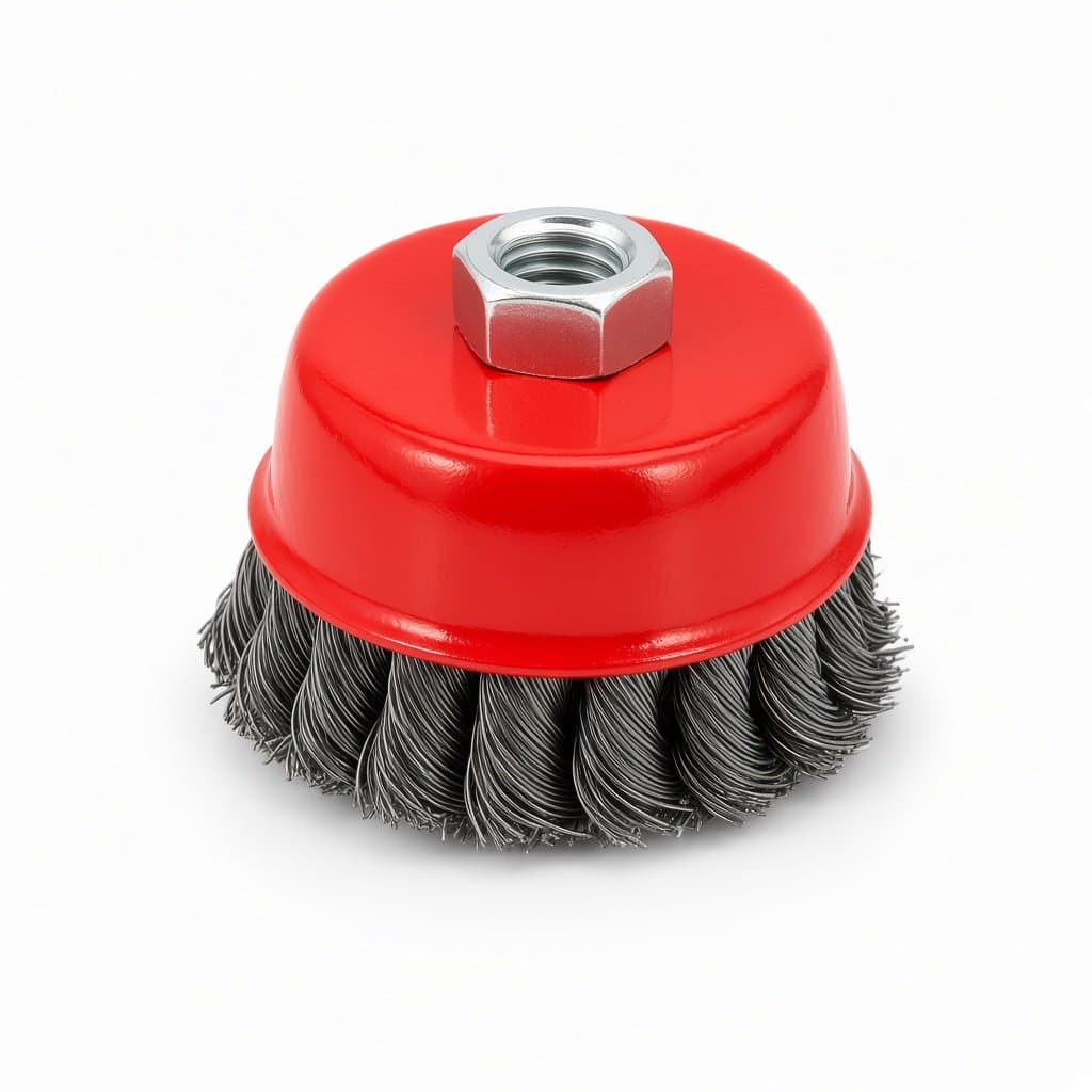 Carbon Steel Wire Cup Brush, 2.5–6 in, M10 / M14 / 5/8"-11