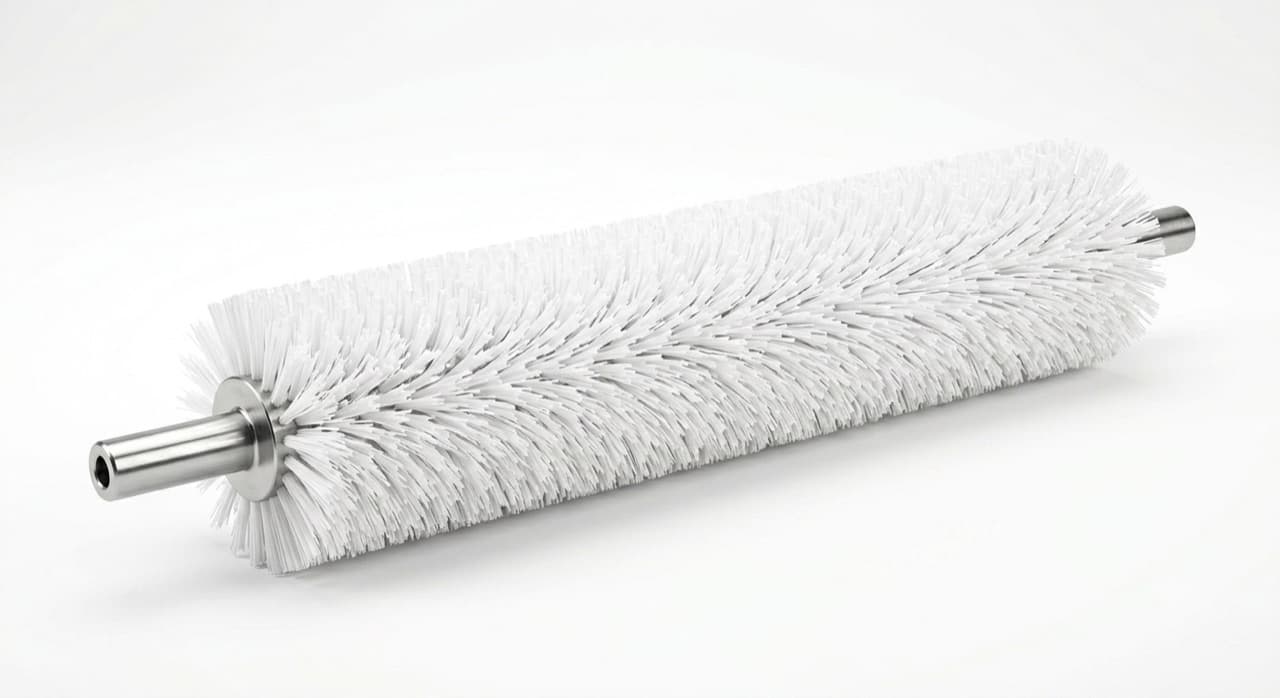 Food-Processing Nylon Roller Brush