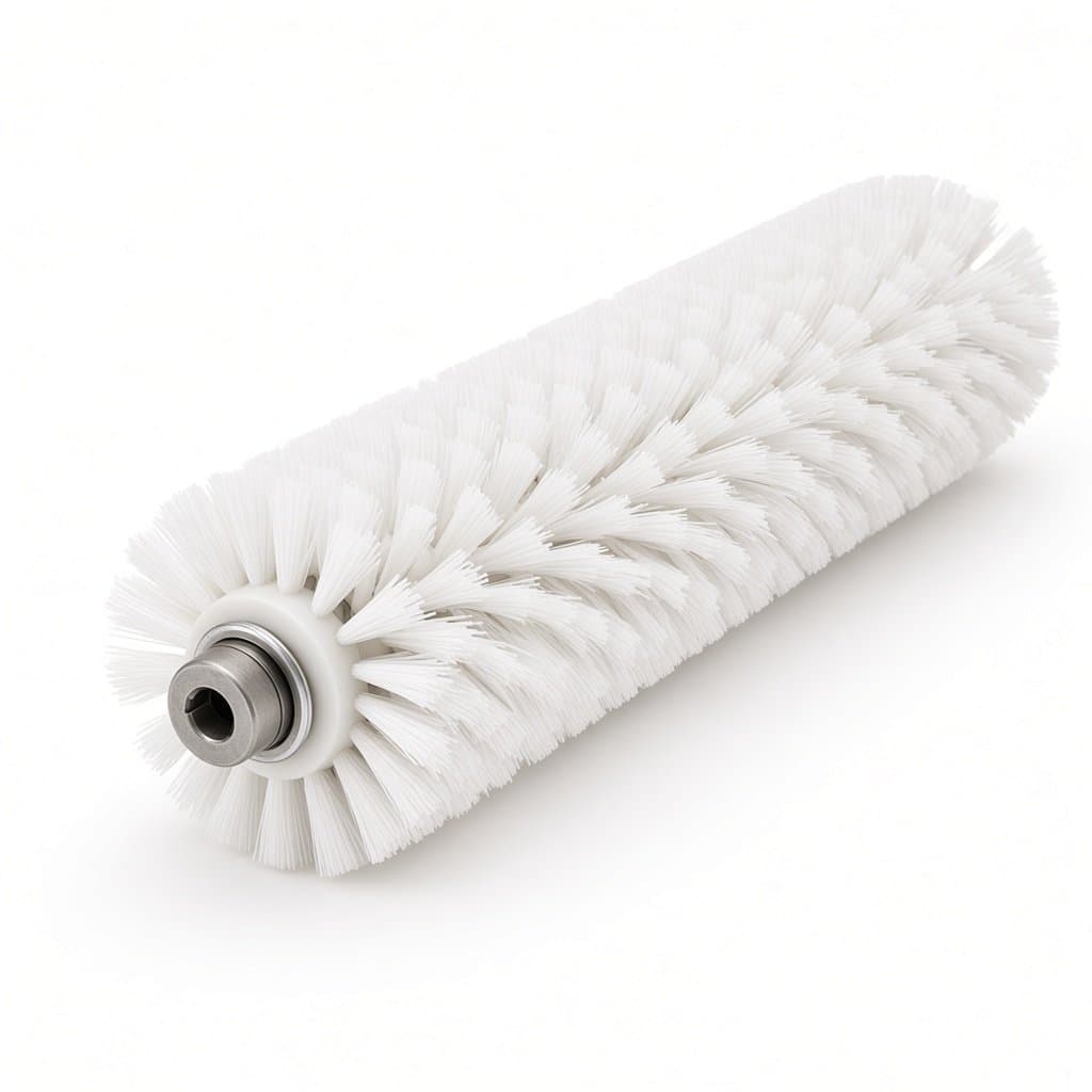 PP / Nylon Fruit Washing Roller Brush, Ø60–600 mm