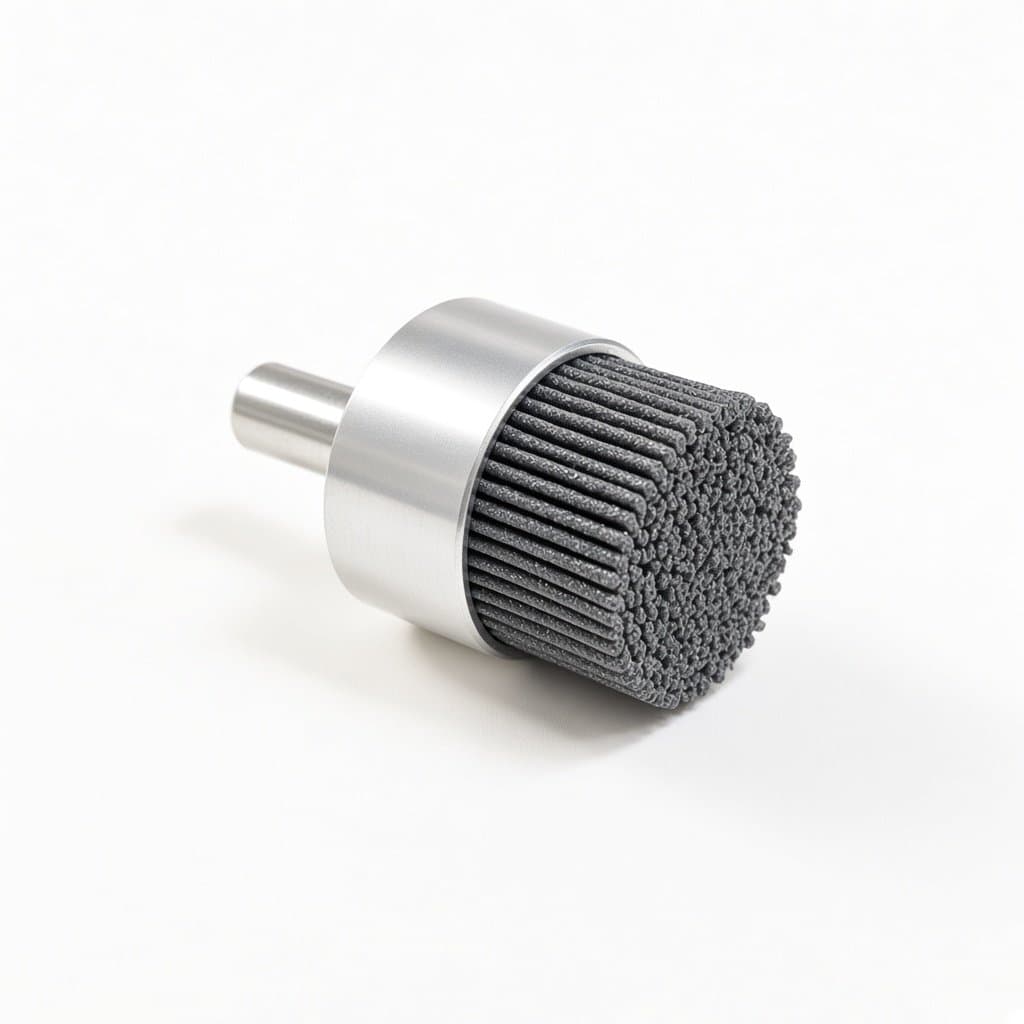 Silicon Carbide Abrasive End Brush, Ø35 × 70 mm