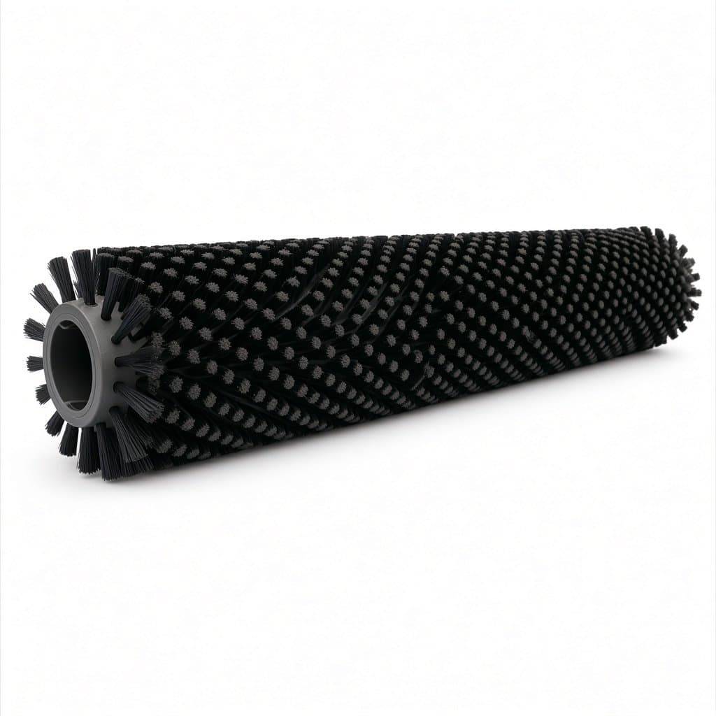 45 in Double-Chevron Cylindrical Scrub Brush for Tennant S30