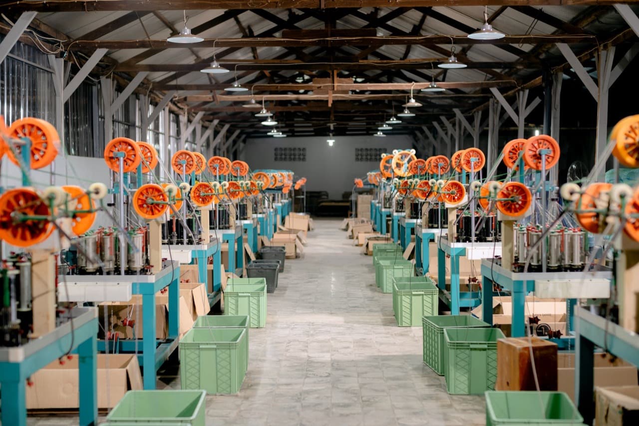Filament & brush production lines (illustrative)
